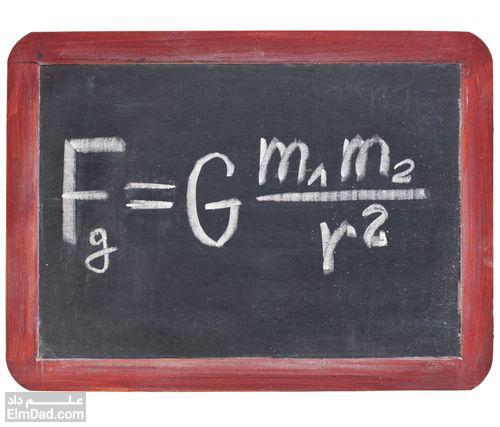 نیروی جاذبه چیست - فرمول نیروی گرانش
